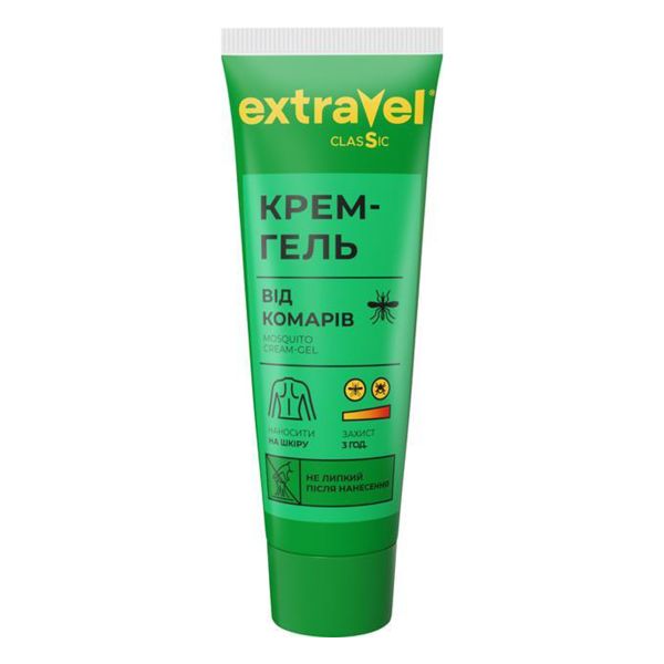 EXTRAVEL КЛАССИК КРЕМ-ГЕЛЬ 60МЛ ОТ КОМАРОВ  2351