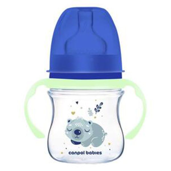 Бутылочка антиколиковая Canpol Babies Easystart Koala 35/236 с широким горлышком голубая 120 мл