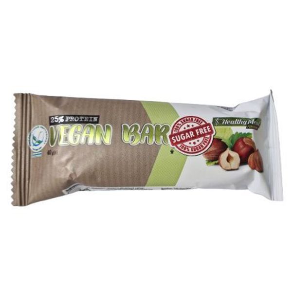 Батончик протеиновый Power Pro Vegan без сахара со вкусом ореха 40 г