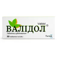 Валідол таблетки 0,06 №6