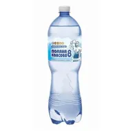 Вода мінеральна природна лікувально-столова Поляна Квасова №8 сильногазована 0,5 л