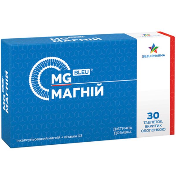 МАГНИЙ  БЛУ ТАБЛ. №30  4581