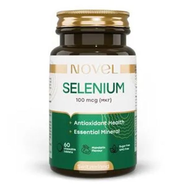 НОВЕЛ NOVEL CЕЛЕН 100 МКГ  ТАБЛ. ЖЕВ. №60 6156