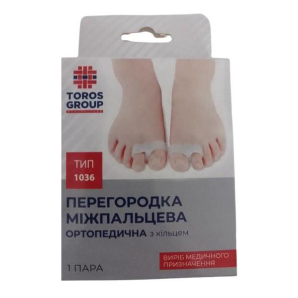 ПЕРЕГОРОДКА МЕЖПАЛЬЦЕВАЯ 1036 ОРТОПЕД. Р.S  4934