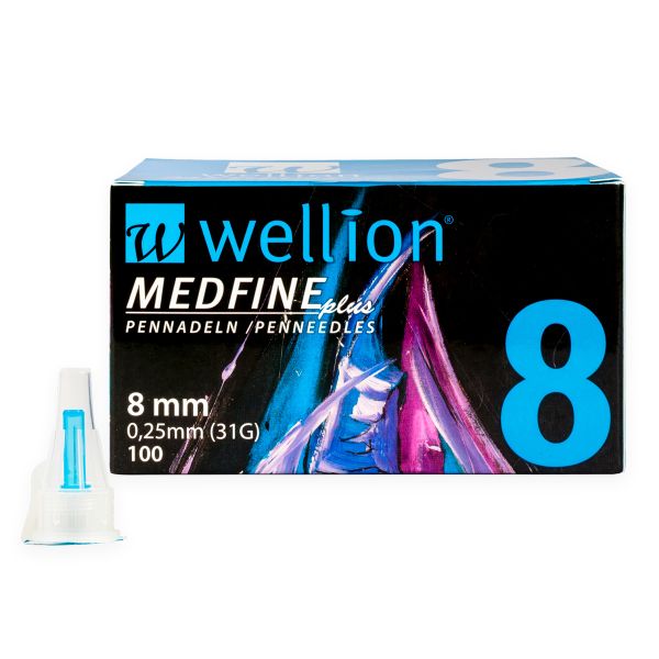 ИГЛА Д/ШПРИЦ-РУЧЕК WELLION MF+ 0,25 Х 8ММ 31G №100