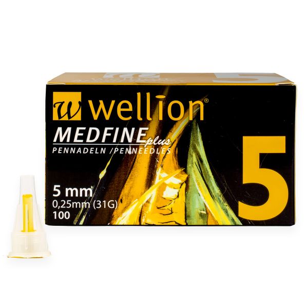 ИГЛА Д/ШПРИЦ-РУЧЕК WELLION MF+ 0,25 Х 5ММ 31G №100