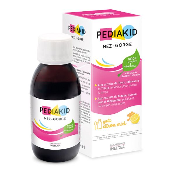 Педиакид PEDIAKID Nez-Gorge сироп нос-горло флакон 125 мл