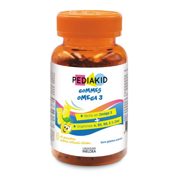 Педиакид PEDIAKID Gommes Omega 3 Ведмежуйки Омега-3 для детей жевательные пастилки №60