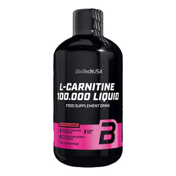 Карнитин Biotech L-carnitine 100.000 Liquid напиток со вкусом вишни 500 мл