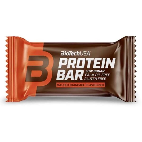 Батончик BioTech Protein Bar со вкусом соленной карамели 35 г