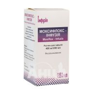 Моксифлокс-Інфузія розчин для інфузій 400 мг/250 мл пляшка 250 мл №1