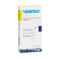 Чемпикс таблетки покрытые пленочной оболочкой 1 мг №28