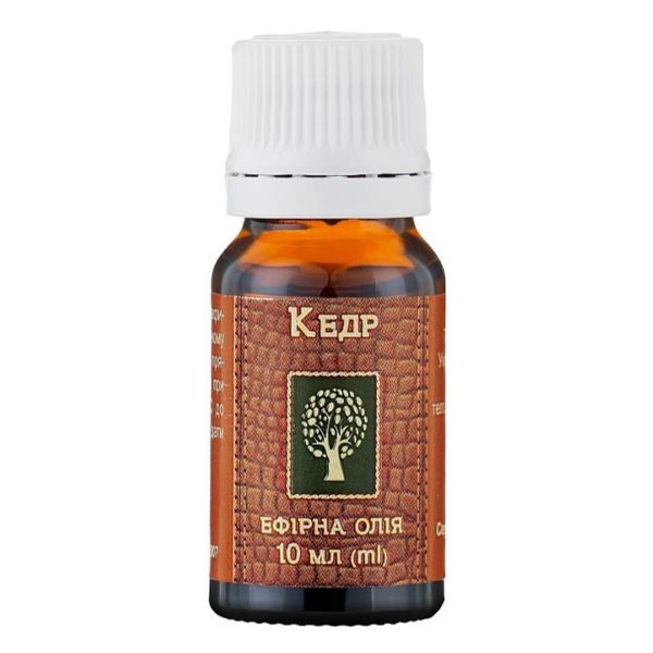 Масло эфирное кедра 10 мл