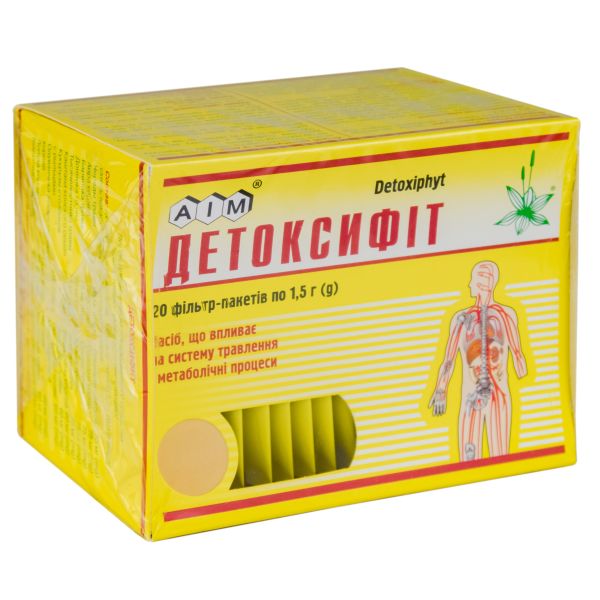 Детоксифіт збір фільтр-пакет 1,5 г №20