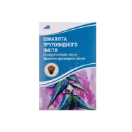 Эвкалипта прутьевидного листья пачка с внутренним пакетом 75 г