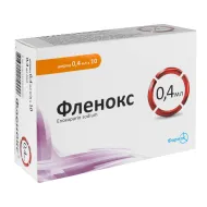 Фленокс раствор для инъекций 4000 анти-Ха МЕ шприц 0,4 мл №10