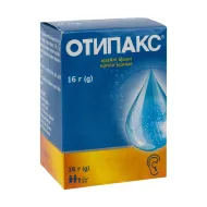 Отипакс капли ушные флакон 16 г