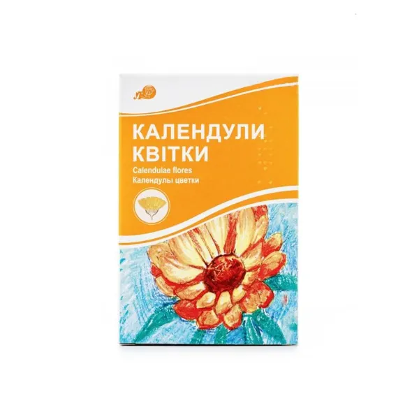 Календули квітки пачка з внутрішним пакетом 50 г