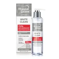 Гель для умывания отбеливающий White clean Hirudo derm white line 180 мл