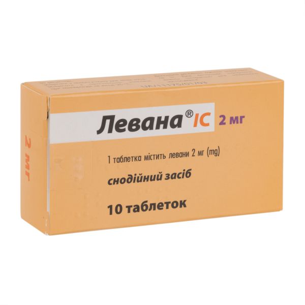 Левана IC таблетки 0,002 г №10