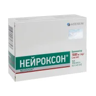 Нейроксон розчин для ін'єкцій 1000 мг/4 мл ампула 4 мл у блістері №10
