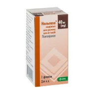 Нольпаза ліофілізований для приготування розчину для ін'єкцій 40 мг флакон №1