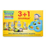 Сок Чудо-Чадо набор 200 мл 4 упаковки