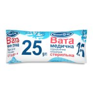 Вата медична гігроскопічна гігієнічна стерильна рулон 25 г