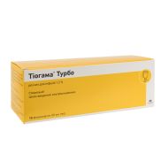 Тиогамма Турбо раствор для инфузий 1,2 % флакон 50 мл №10