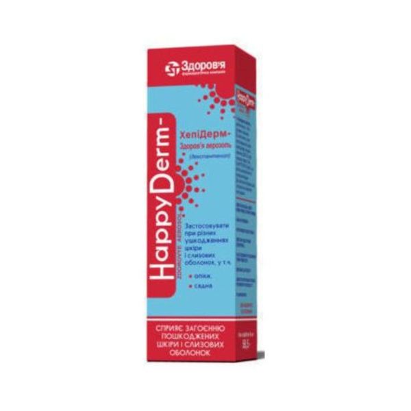 ХепіДерм-Здоров'я аерозоль піна нашкірна 50 мг/г балон 58,5 г