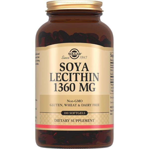 Solgar Натуральний соєвий лецитин капсули №100