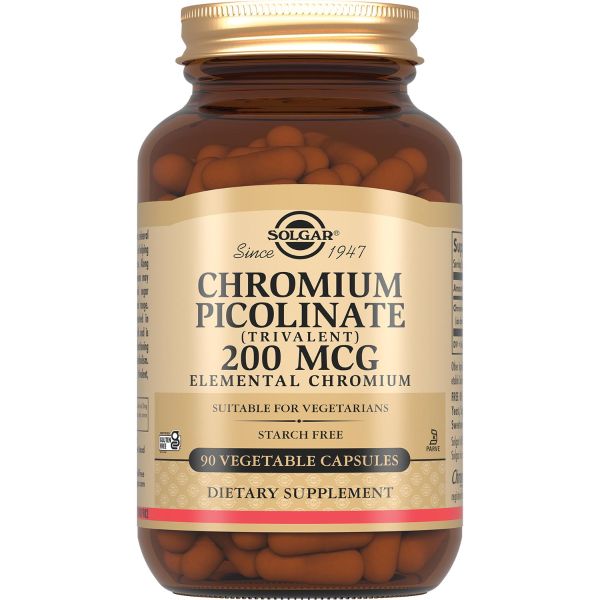 Solgar Піколінат хрому капсули 200 мкг №90