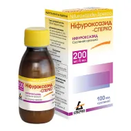 Ніфуроксазид-Сперко суспензія оральна 200 мг/5 мл контейнер 100 мл