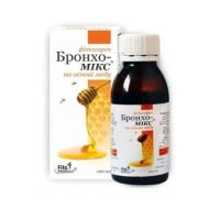 Бронхо-мікс на основі меду фітосироп 100 мл
