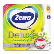 Туалетная бумага Zewa deluxe ромашка №4