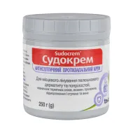 Судокрем крем для зовнішнього застосування баночка 250 г