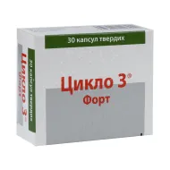 Цикло 3 Форт капсули тверді 400 мг блістер №30