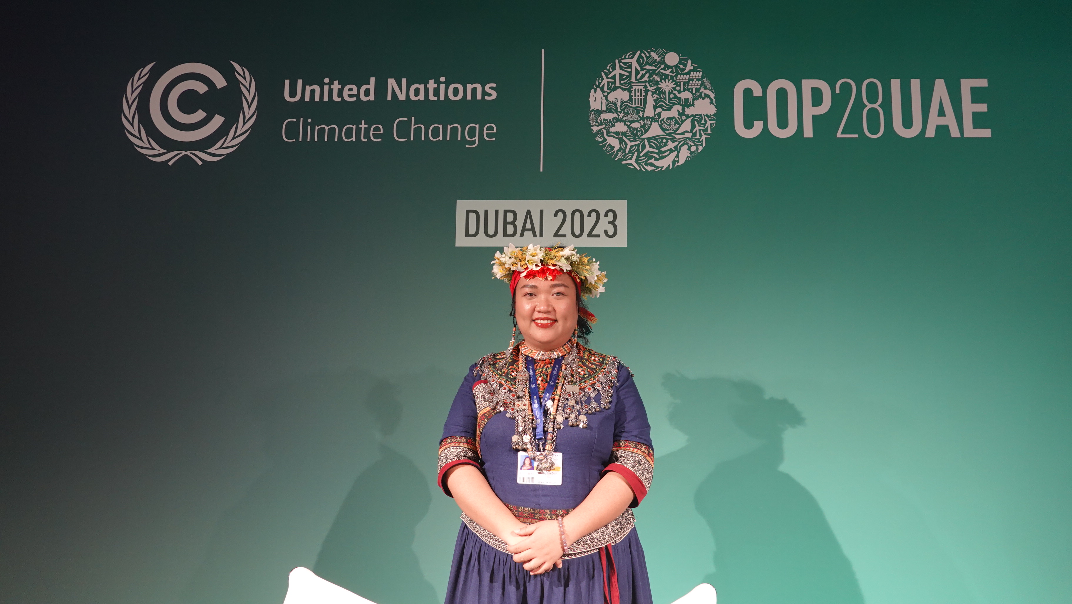 COP28直擊／排灣族人登氣候峰會 籲氣候治理納入原民參與