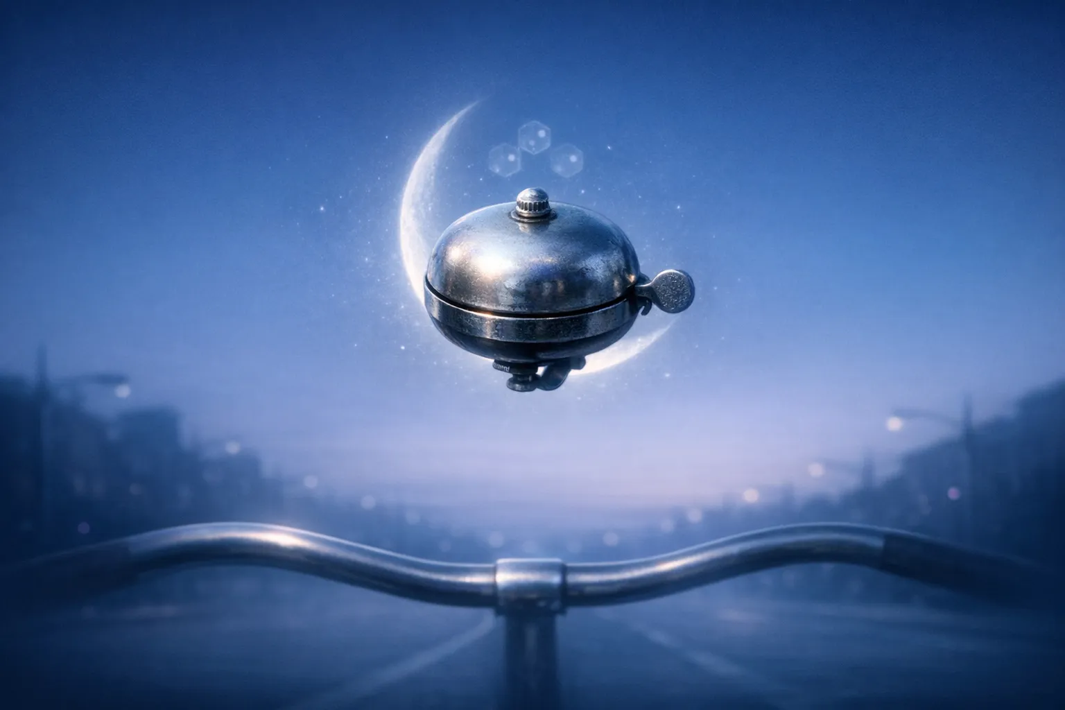 Bicycle Bell Spells At Dawn