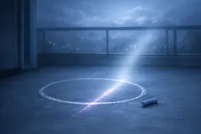 Chalk Circles And Window Moonbeams
