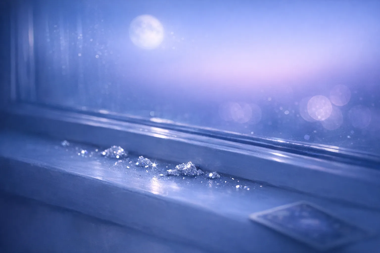 Comet Crumbs On Your Windowsill