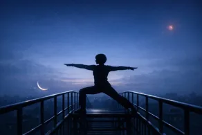 Fire Escape Yoga And Planet Poses