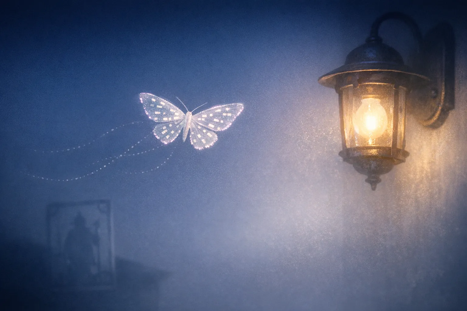 Morse Code From Moths At Dusk