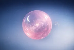 Pocket Galaxies In Bubble Gum