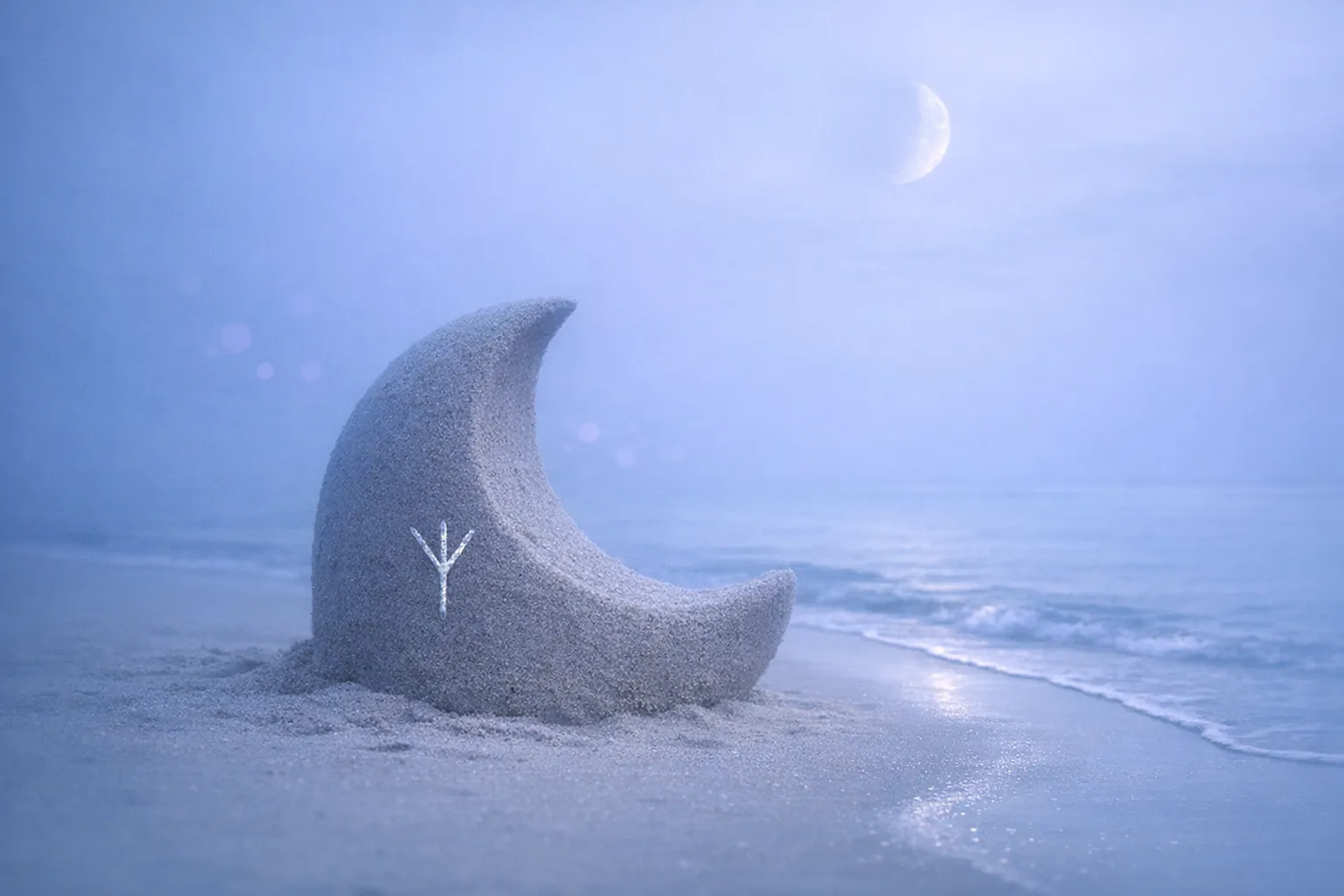 Pocket Moon Maps In Sandcastles