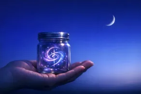 Side‑Pocket Star Jars At Dusk