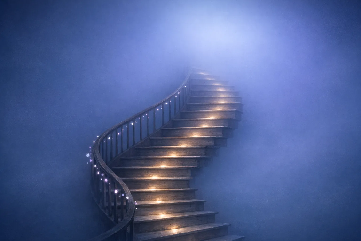 Staircase Echoes And Karmic Footsteps