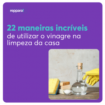 ideias para de utilizar o vinagre na limpeza