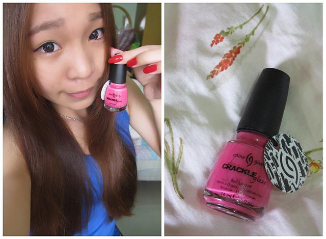 真的滿好擦的，就算新手隨便塗也好看- CHINA GLAZE - 純色爆裂色系 