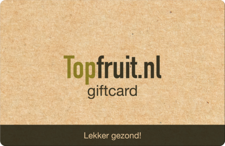 Topfruit.nl Giftcard digitaal